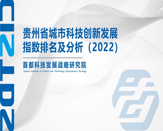 【成果发布】贵州省城市科技创新发展指数排名及分析（2022）